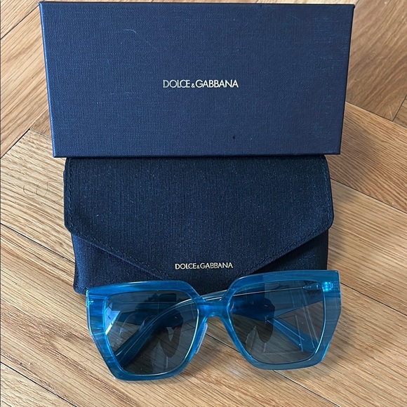 Dolce & Gabbana Blue Sunglasses